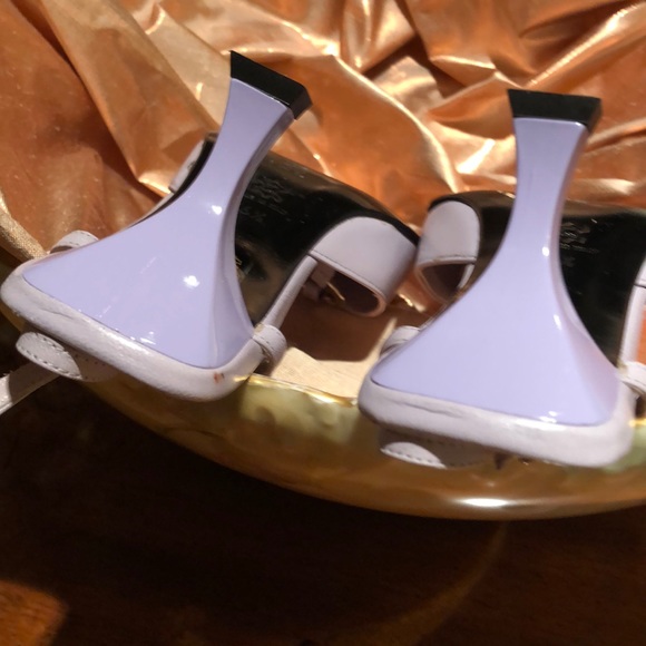 Vintage purple heel shoes - Picture 5 of 6